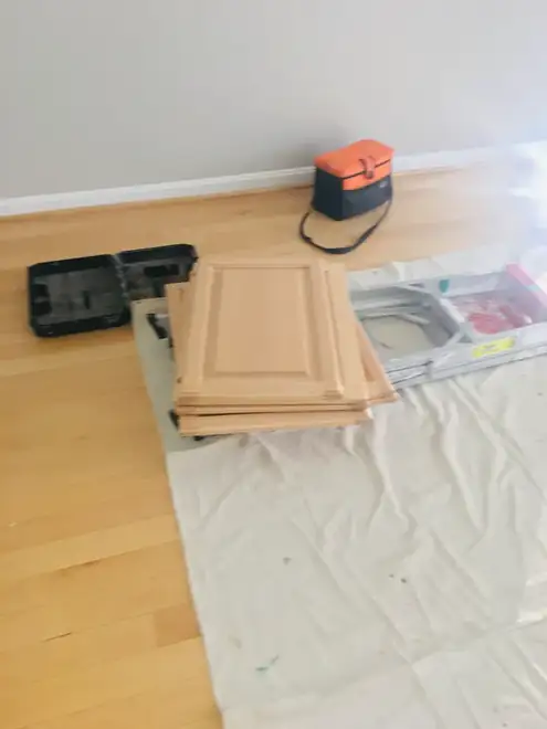 Kitchen cabinet refinishing in Great Falls, VA