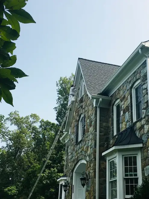 Exterior house painting in Reston, VA