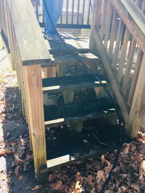 Whole house exterior repaint in Alexandria, VA