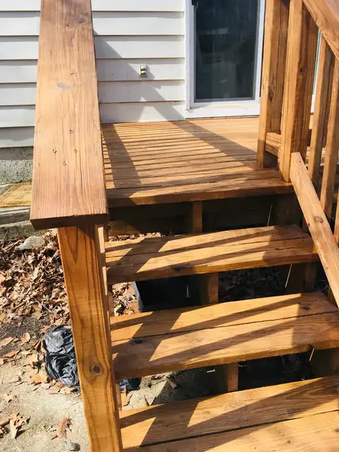 Pintura exterior de casa en Oakton, VA