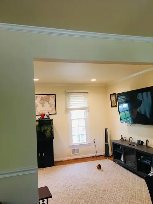 Interior painting and drywall repair in Great Falls, VA