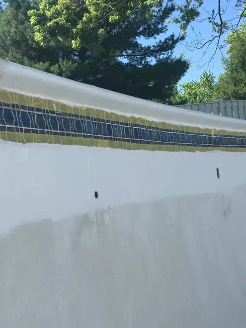 Piscina repintada en Arlington, VA